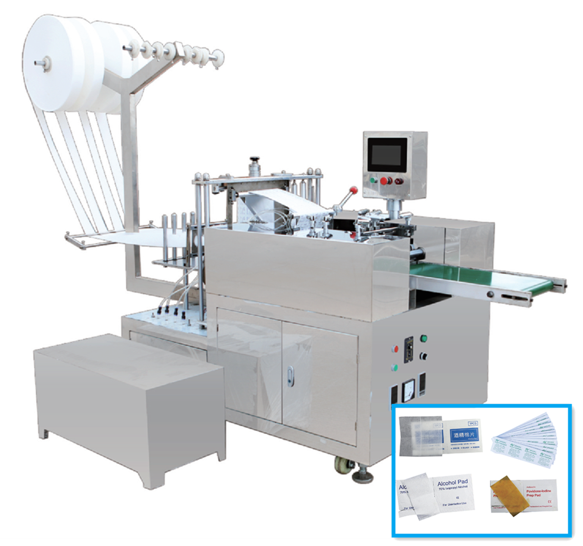 酒精棉片機(jī)（含無(wú)紡布分條功能）